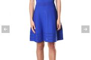 Ted Baker Aurbray Knitted Skater Dress UK 12