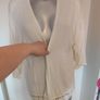Brand new New Look cream 3/4 length sleeves cover up  size UK18 EU46 Postage included Image 3