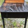 antique Victorian pine desk Image 3