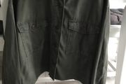 Ladies short Khaki denim Jacket. Size 14
