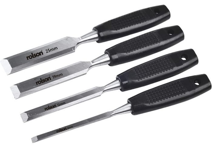 4 Pc Wood Chisel Set (free Postage)