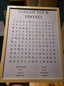 Bathroom Sign