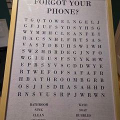 Bathroom Sign