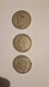George V Silver Florins 50% Silver