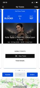 3x Katie Taylor Tickets (Pitch seating)