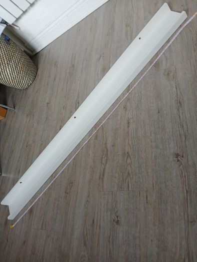 IKEA Ribba white picture ledge 115cm L