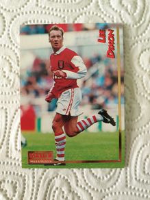 Lee Dixon Arsenal Football Trading Card 1995 to 1996