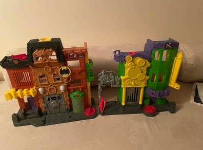 Imaginext DC Super Friends Batman Toy, Crime Alley Playset