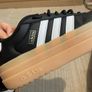 Adidas VL Court Black UK 4 Like New Image 6