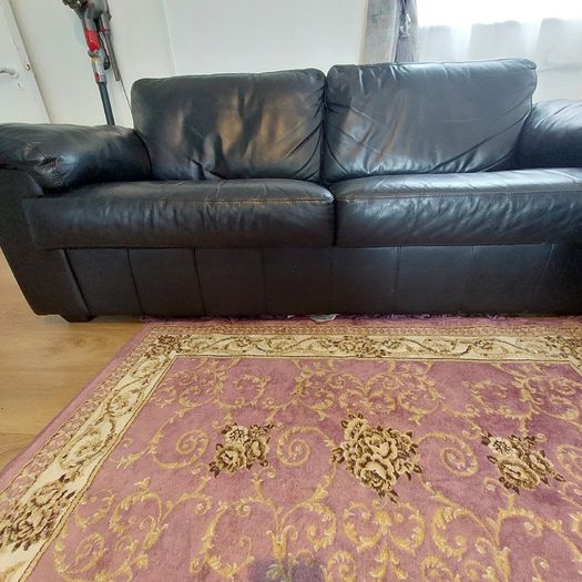 Leather couch