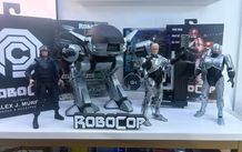 NECA RoboCop Collection 4 Boxed Figures,3D Printed Logo Sign