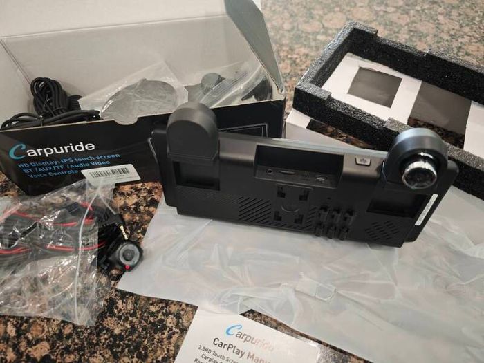 Carpuride Triple 4k Dashcam