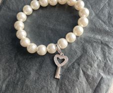 Italian Luxury Brand Ti Sento Pearl Bracelet