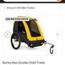 Burley Bee double bike trailer Image 4