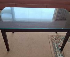 Mahogany coffee table