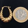 9ct yellow gold earrings Image 2