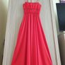 Cos Red Dress Size Uk 14 Image 4