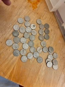 40 x 1990s 5p coins