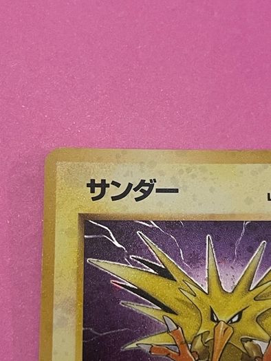 Zapados Japanese Fossil Holo Vintage Pokemon Card