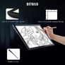 FREE SHIPPING Wireless Battery Powered Light Pad, TOHETO Tracing Light Box Dimmable Brightness Rechargeable LED Light Board Portable Cordless Copy Board for Artist Drawing Sketching X-ray Viewing Image 4