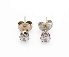 925 Silver Cubic Zirconia Sparkle Stud Earrings