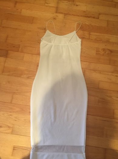 White fitted Dress