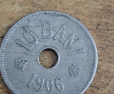Romania 1906, 10 Bani Coin - free standard postage
