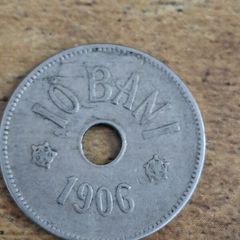 Romania 1906, 10 Bani Coin - free standard postage