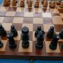 Vintage Handmade Chess Set Image 4