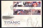 2012 Isle of Man Centenary of the Sinking of Titanic Commemorative Stamps First Day Cover (FDC)