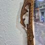 Mirror Vintage Gold painted  metal Mirror Image 6