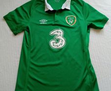 2014/15 Republic Of Ireland Umbro Jersey Size Age 11/12 Years