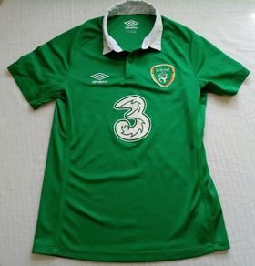 2014/15 Republic Of Ireland Umbro Jersey Size Age 11/12 Years