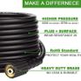 8M Pressure Washer Hose 1/4", 220 Bar/3200 PSI Kink Resistant High Power Washer Hose Replacement with M22 14mm Female Thread (FREE POSTAGE) Image 5