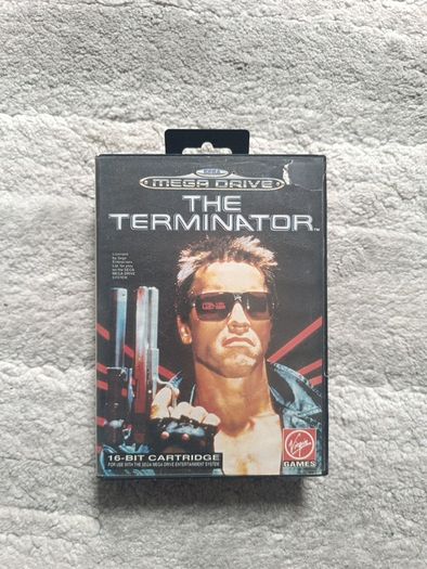 The Terminator Mega Drive Boxed with Manual