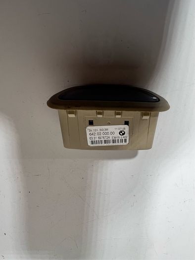 BMW 3 Series E92 E93 rear centre console Door Entrance light Creme beige 6976724 a1l2b521s