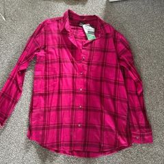 Eddie Bauer pink shirt