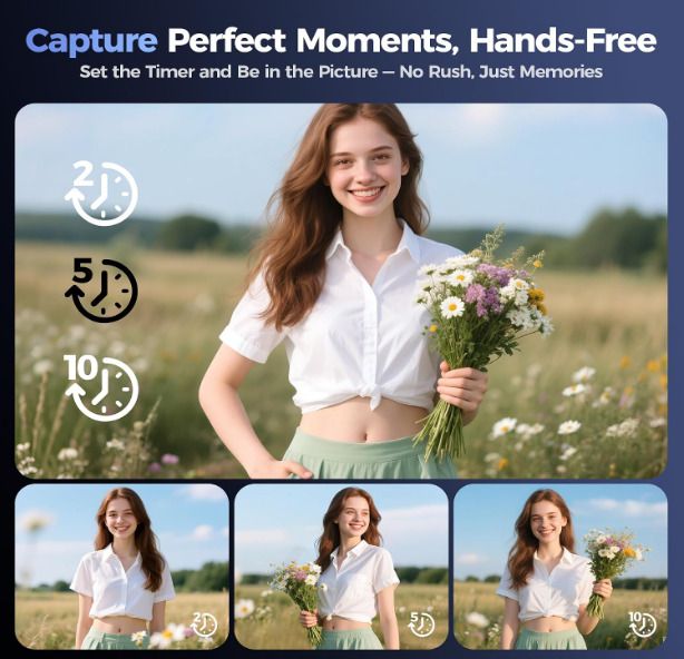 Digital Camera 4K for Photography Vlogging: 64MP Cameras for Video - 16X Zoom Photo Camera