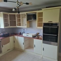 Free wood from old kitchen