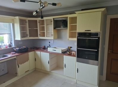 Free wood from old kitchen