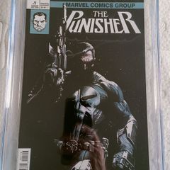 Punisher Issue 1 CGC 9.8 CBCS Graded Comic Book Framed