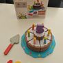 Wooden vegetables and cake Image 2