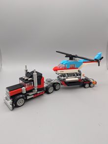 31146 LEGO Flatbed Truck with Helicopter