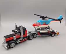 31146 LEGO Flatbed Truck with Helicopter