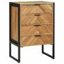 Sideboard Brown 50 x 35 x 75 cm Image 4