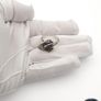 Vintage 925 Sterling Silver & Smoky Quartz Leaf Ring Image 8