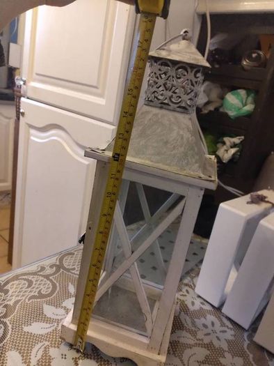 Wooden lantern