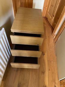 Pedestal drawers