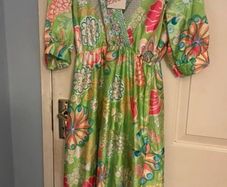 Made in Italy silk feel dress