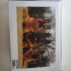 Wooden jigsaw puzzles 1000pc German Shepherds dogs NEW